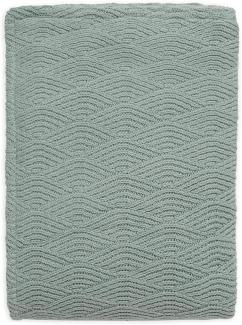 Jollein Babydecke River Knit 100 x 150 cm Fleece Aschgrün