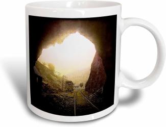 3dRose mug_16144_2 Hoosick Railroad Tunnel Massachusetts - Ceramic Becher, keramik, mehrfarbig