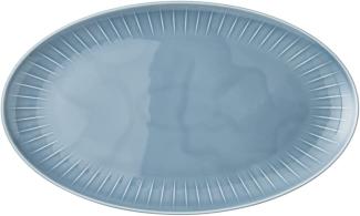 Arzberg Platte Joyn Denim Blue, Servierplatte, Porzellan, Blau, 38 cm, 44020-640211-12738