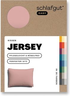 Schlafgut Kissenbezug EASY Jersey | Kissenbezug einzeln 60x80 cm | purple-mid