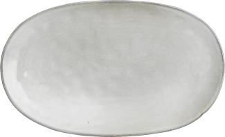 Mica Platte Tabo grau, 35,5 x 21,5 x 4,5 cm
