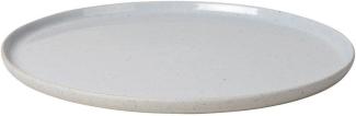 Blomus Speiseteller SABLO, Keramikteller, Essteller, Teller, Keramik, grau, 26 cm, 64102