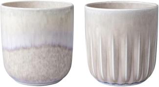 like. by Villeroy & Boch Perlemor Sand Becher Set 2-teilig - DS