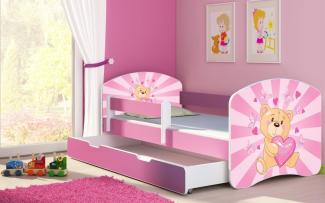 Kinderbett Dream mit verschiedenen Motiven 160x80 Teddy