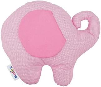 Belily 'Elefant' Kuschelkissen (Schmetterling Zimmer) pink/fuchsia