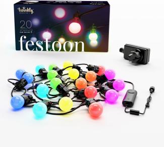 Twinkly Festoon Lights 20 RGB Party Lichterkette Starter Kit