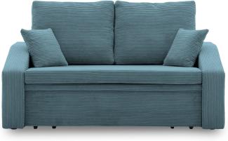 Sofa Dorma mit schlaffunktion, einfacher Aufbau, modernes Design, polstermöbel. Schlafcouch zum Wohnzimmer. Widerstandsfähiges, Minimalistisches Design (POSO 026)
