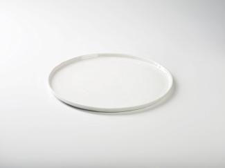 Lambert Piana Teller, rund Porzellan, weiß D 27 cm 21412