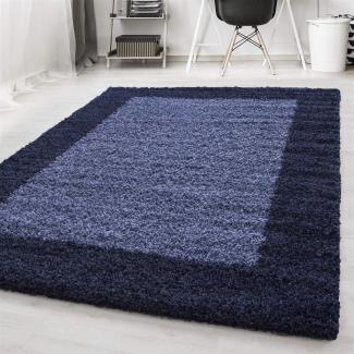 Shaggy Teppich LIFE NAVY 200 X 290cm Rechteck