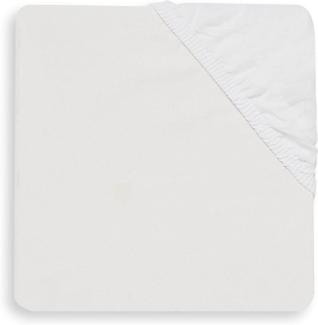 Jollein Spannbettlaken Baumwolle 60 x 120 cm Weiß