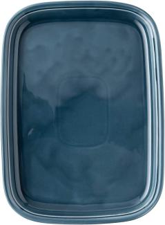 Thomas Trend Colour Platte, Servierplatte, Teller, Porzellan, Night Blue, 33 cm, 11400-401920-12733