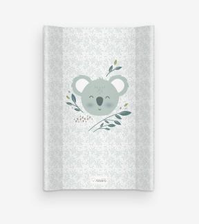 Harte Wickelauflage für Babybett 47x80 mit Sicherheitsfüßen Wickelunterlage Abwaschbar Wasserdicht Wickeltisch Zubehör Koala Baby Changing Mat