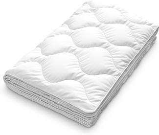 Siebenschläfer Sommerdecke 240x260 cm - dünne und leichte Bettdecke für den Sommer (240 x 260 cm - leichte Sommer-Bettdecke)