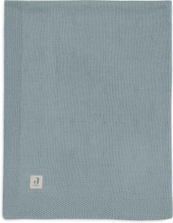 Jollein Cosy Knit Babydecke - 75 x 100 cm - Sea Gr