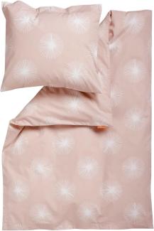 Leander 'Junior Flora' Kinderbettwäsche soft pink, 100x135 cm
