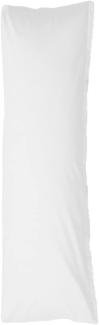 Hahn Seitenschläferbezug Jersey (BL 40x140 cm) BL 40x140 cm weiß
