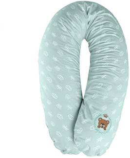 sei Design XXL Stillkissen ergonomisch 190x30 Schwangerschaftskissen Seitenschläferkissen Komfortkissen Erwachsene Baby Kissen mit Bezug 100% Baumwolle