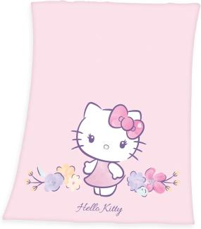 Hello Kitty Fleece-Decke - 130 x 160 cm