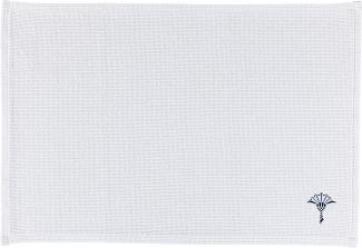 JOOP! Badteppich 55 CORNFLOWER SINGLE Weiß 70 x 120 cm