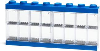 Room Copenhagen 'LEGO Minifiguren Display Case 16' Aufbewahrungsbox blau