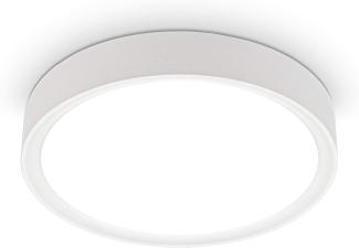 LED Deckenlampe 12W schwarz matt Deckenleuchte 4. 000K Keller Flur Küche 25cm
