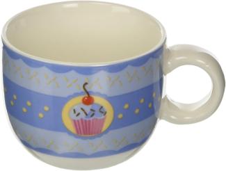 Excelsa Cup Cake Tasse Kaffee 70 ml, Bone China, mehrfarbig, 5 x 7 x 4. 8 cm