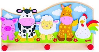 Goki Kinder-Garderobe 'Tiere auf dem Bauernhof'