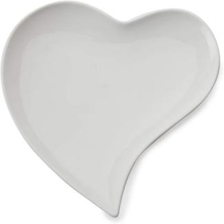 Maxwell & Williams Heart Platte 17 cm, Porzellan, JX57912 / Servierplatte / Platte in Herzform
