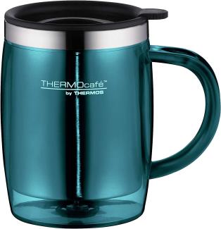 THERMOS 'Desktop Mug' Thermobecher, Edelstahl/PP, teal, 350 ml
