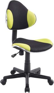 Drehstuhl Bürostuhl Stuhl - Nr 25 - Schwarz-Gelb