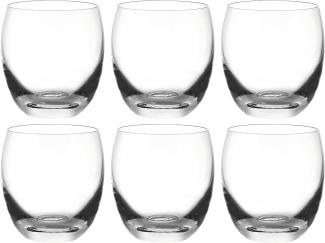 Leonardo Cheers Becher Klein 6er Set, Whiskyglas, Trinkglas, Wasserglas, 300 ml, 75386