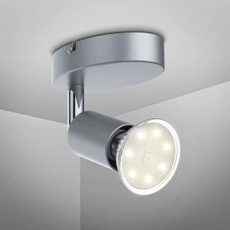 LED Deckenlampe Wohnzimmer schwenkbar GU10 Metall Decken-Spot Leuchte 1-flammig