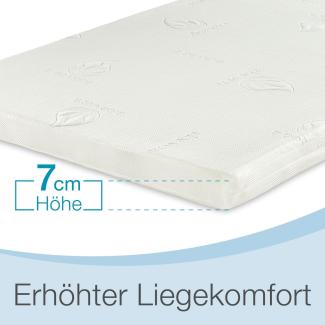 Best-Schlaf Visko-Mineralschaum Matratzen-Wendeauflage »Komfort«, 7 cm dick, 1 Stück, 100x200 cm