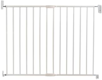 Munchkin Tür-/Treppenschutzgitter aus Metall mit Wandbefestigung, verstellbare Breite, 64,5-102 cm, weiß
