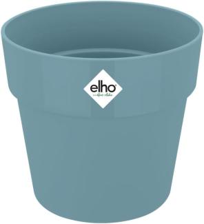 elho B. for Original Rund 30 - Blumentopf für Innen - Ø 29. 5 x H 27. 3 cm - Blau/Taubenblau