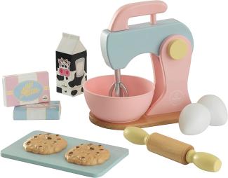 KidKraft 63371 Backspielset Spielzeug-Set zum Kochen und Backen, Pastellfarben