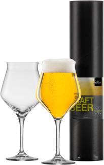 Eisch Craft Beer Kelch 2er Set Craft Beer Experts, Bierglas, Kristallglas, 435 ml, 30020302