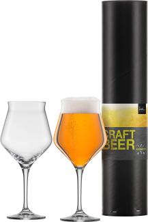Eisch Craft Beer Kelch 2er Set Craft Beer Experts, Bierglas, Kristallglas, 435 ml, 30020302