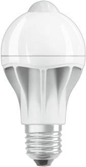 Osram LED Leuchtmittel Motion Sensor Classic E27 9W warmweiß, weiß matt