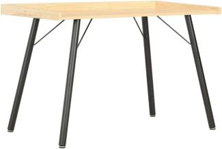 Schreibtisch, Spanplatte Eiche, 90 × 50 × 79 cm
