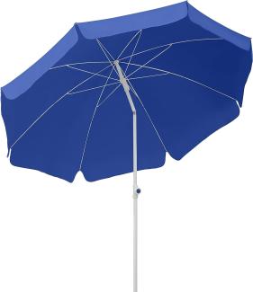 Sonnenschirm Ibiza 240/8 rund, Ø ca. 240 cm blau