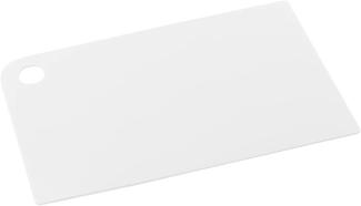 plast team Schneidebrett "Thick-Line", 345 x 245 mm, weiß Material: LDPE, aus lebensmittelechtem Kunststoff, spülmaschinengeeignet (11140804)