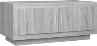 Couchtisch Grau Sonoma 102x50x45 cm Holzwerkstoff