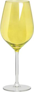 Excelsa Scratch Kelch Color Wine CL 50, Glas, gelb, 7 x 7 x 23 cm