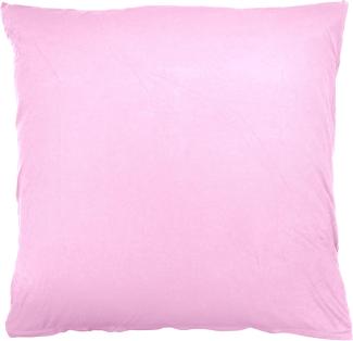 Traumschloss Exclusiv Edel-Jersey Kissenbezug puder (rosé) 80x80