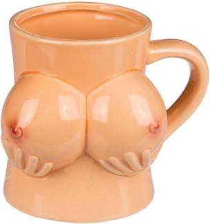 Tasse Brüste Boob Mug Kaffee Tee Becher als Geschenk Junggesellenabschied Fun