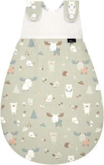 Alvi Baby-Mäxchen Außensack Organic Cotton Baby Forest 74/80