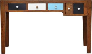 MiaMöbel 'Balu' Schreibtisch, Massivholz Mango, 76 x 50 x 120 cm