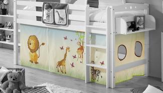 Ticaa 'Safari' Vorhang für Hochbett