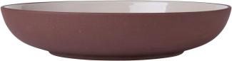 Maxwell & Williams KL0229 Schüssel 22 x 4,5 cm SIENNA flach, Beige, Premium-Keramik